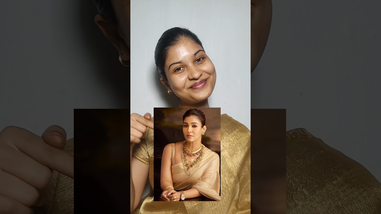 Nayanthara makeup look from Ambani's wedding💍❤️💒 