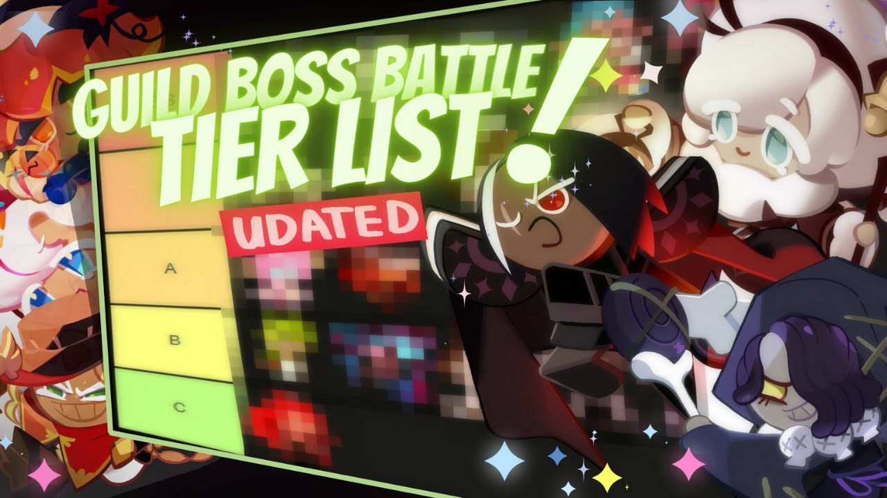 *Updated* Guild Boss Battle Tier List! Dec. 2021! | Cookie Run Kingdom ...
