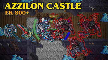 TIBIA - EK 1000 | AZZILON CASTLE | 8.5KK/H RAW + 1.7KK PROFIT