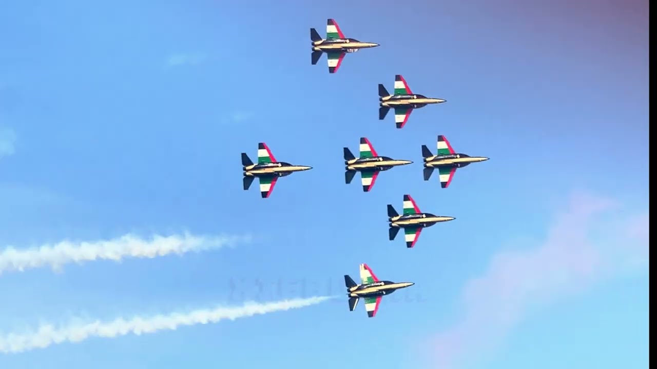 AMAZING ABU DHABI AIRSHOW✈️🛫🛬🌈🌈