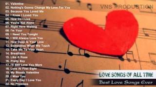 The Best Love Songs Of Valentine's Day 2015 Best English Love Songs Of All Time