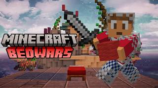 Playing Minecraft Java Bedwars on Cubecraft