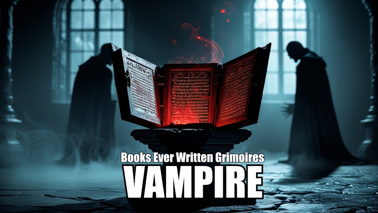 The Most Dangerous Vampire Books Ever Written | Hidden Occult Grimoires