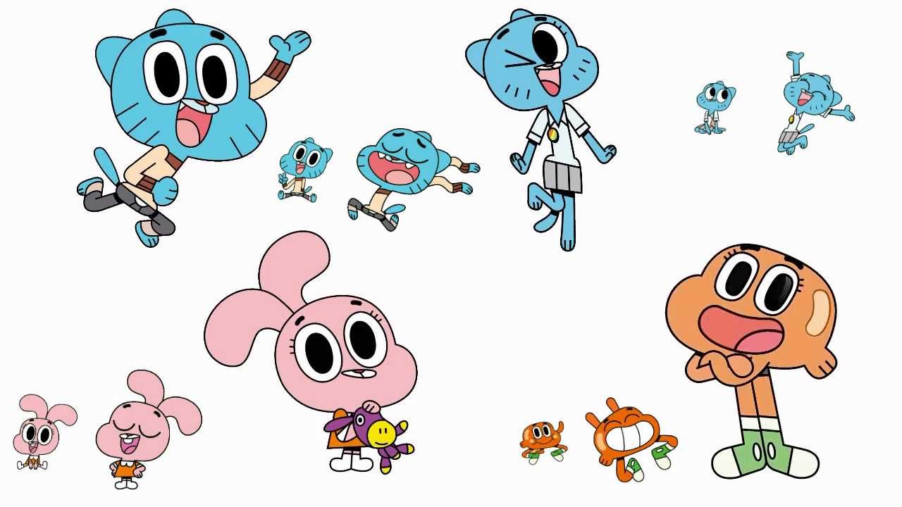 The Amazing World Of Gumball How To Draw The Amazing World Of Gumball Video Youtube