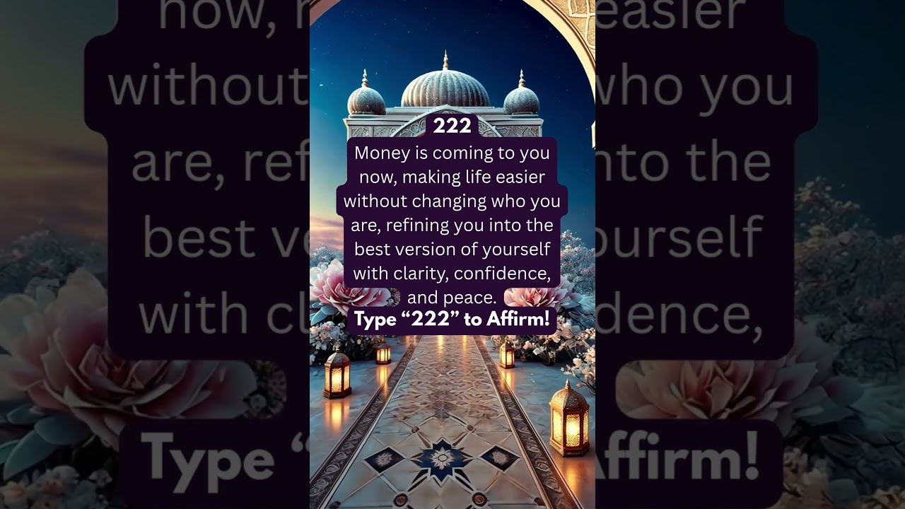 The meaning behind Angel number 222 