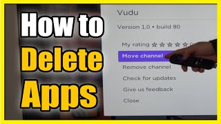 How to Delete APP or Channel on Home screen of ROKU Express TV (Fast Method) screenshot 3