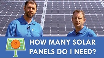 How Many Solar Panels Do I Need To Power My Home?