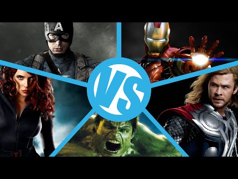 Iron Man VS Captain America VS Thor VS Incredible Hulk : Movie Feuds Comic Brack