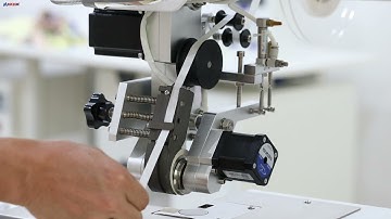 MS-38UCP Adhesive Tape Lay down machine +Ultrasonic cutting function