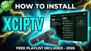 How to Install XCIPTV on Firestick 2026 ⚡ FREE Playlist Included (Easy Step-by-Step Setup) screenshot 4