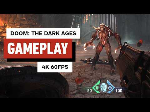 Doom: The Dark Ages - First 22 Minutes of PC Gameplay (4K 60fps) | Nightmare Difficulty