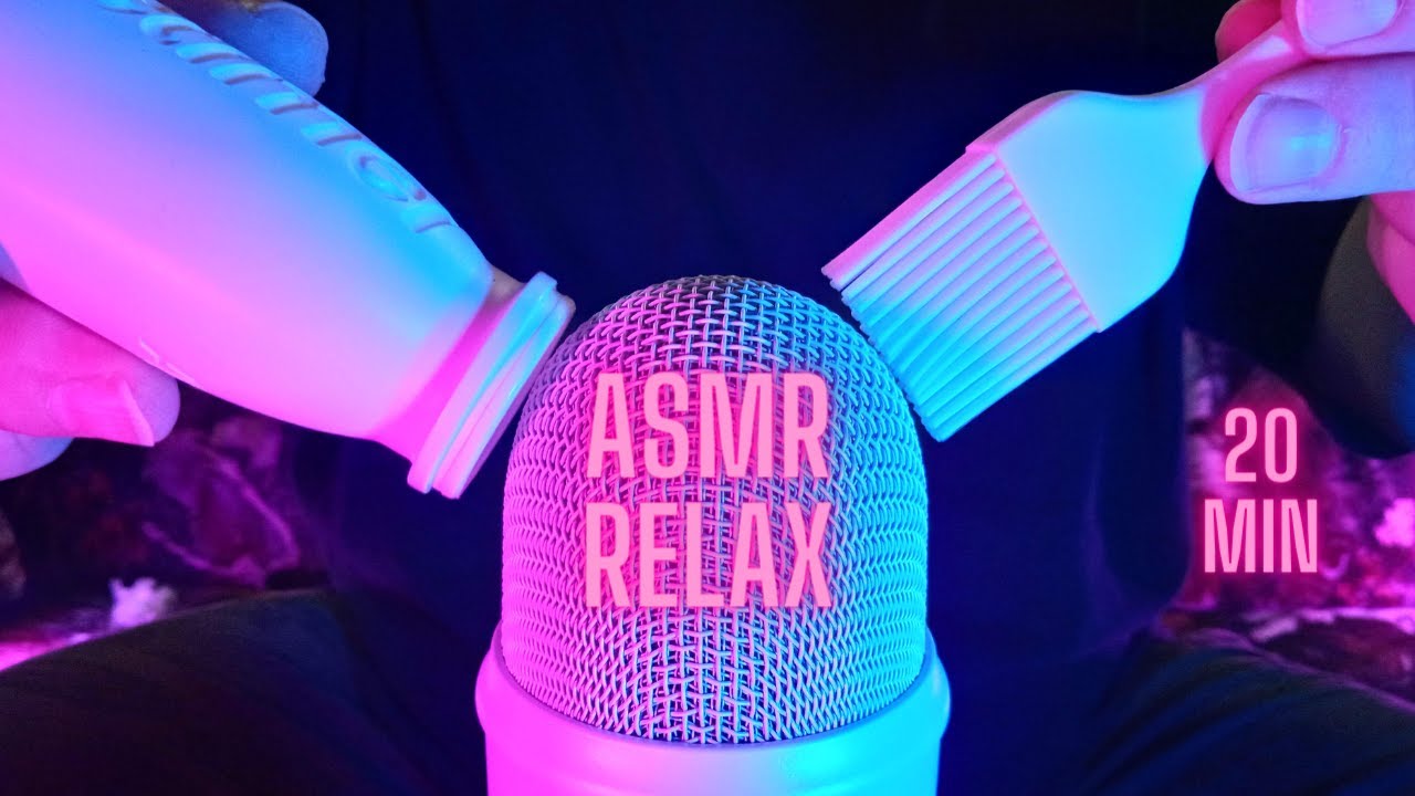 ASMR BRUSHING FOR SLEEP AND RELAX, MIC BRUSHING, ASMR SLEEP, NO TALKING ...