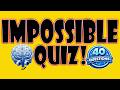 The Impossible Trivia Challenge 🙅‍♂️