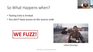 Find bugs faster with fuzzing by Alper Basaran