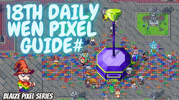 HOW TO FIND 18TH WEN $PIXEL DAILY TASK FINDING BARNEY  JIHOZ & HEIDI’S CAKE