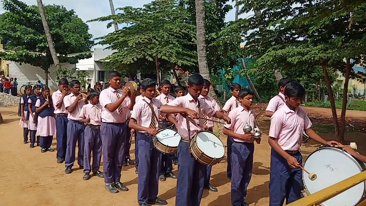 Quick March Morarji Desai Residential School Channappanna YouTube