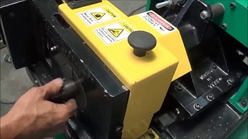 Chamfer and Stamping machine