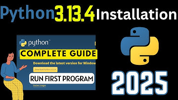 How to Install Python 3.13.4 on Windows 11/10 [2025 Update] | Latest Python Installation