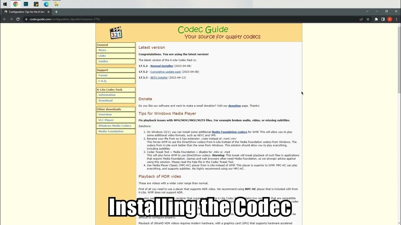 How To Install Xvid Codec On Kodi [MMD Tutorial] How to install Xvid codec in MMD x32 | Codec