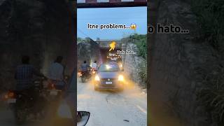 Small road big problems…😱 #youtubeshorts  #minivlog  #viral