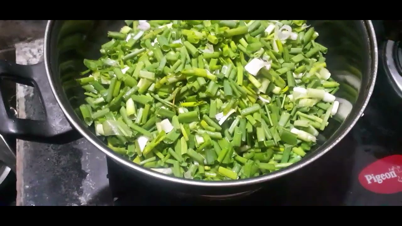 సింపుల్ అండ్ టేస్టీ ఉల్లిపొరక ఫ్రై🙂🙂🙂#uliporaka#🤗🤗🤗🤗