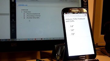 Arduino YUN, AngularJS and Firebase (via CURL)