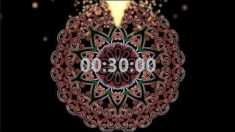 ❌ No Copyright 3D 🕜 30 Second Countdown Timer w. Sound 9 - Free For Video Editor gratis temporizador