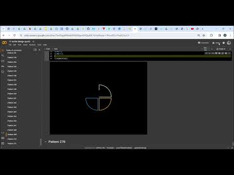 Amazing Graphics Design Using Python 🔥💥 #programming #python #amazing #shorts