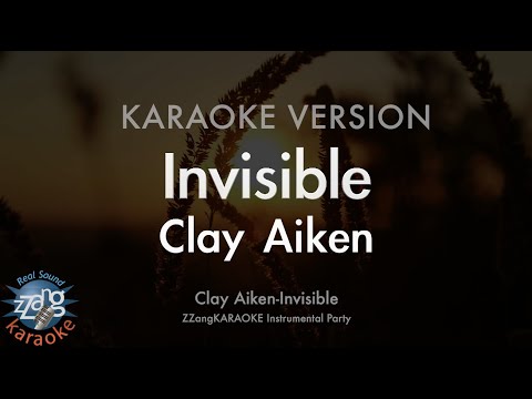 <strong>Clay</strong> <strong>Aiken</strong>-Invisible (MR/Instrumental) (Karaoke Version)
