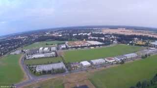 Flying @ sunset Twinstar II + new Mobius 1080p action cam