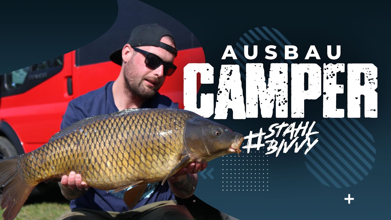 CAMPER AUSBAU | Mit Kastenwagen zum Karpfenangeln 🚐 