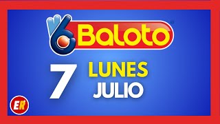 Resultado BALOTO REVANCHA del LUNES 7 de julio 2025