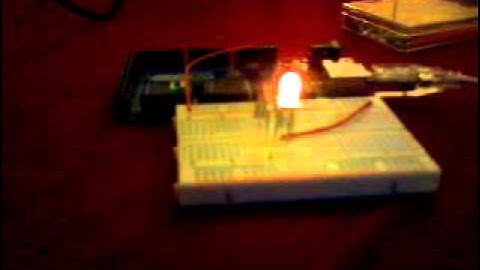 Fade RGB LED Arduino Mega ADK Android