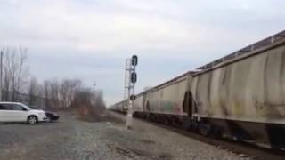 Norfolk Southern Wup Power Up 8985 sd70ah Tier 4 Ns 9011 dash 9 Up 6363 ac44cw Powell Oh