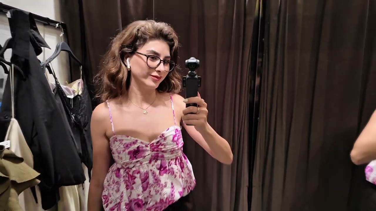 Yaz İndirimiyle Zara’dan Harika Parçalar! Kabinde Denemeli Kombin Vlogu 💫