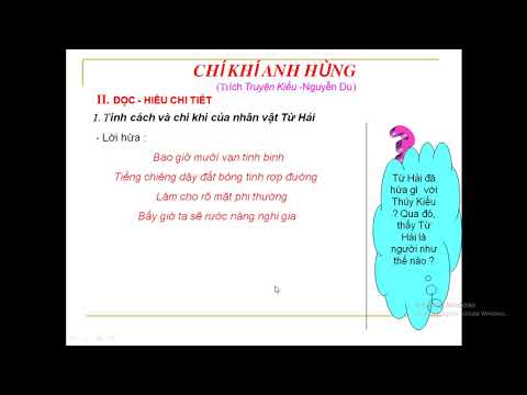 NGỮ VĂN 10-CHÍ KHÍ ANH HÙNG (TIẾT 2)-GV:NGUYỄN THỊ HUYỀN