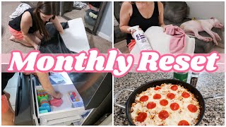 MONTHLY RESET ROUTINE ❤ | cleaning, organizing, decluttering, weekly home reset by Rach Plus Five 2,626 views 6 days ago 26 minutes