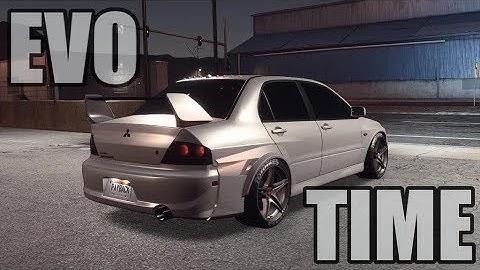 Need For Speed Payback  - Mitsubishi Lancer Evolution IX customization