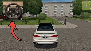 Audi RS5 Coupe - City Car Driving [Logitech G920 Gameplay] screenshot 4