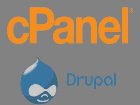 How to install drupal 7.41 on Cpanel