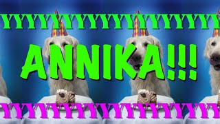 Celebrity HAPPY BIRTHDAY ANNIKA! - EPIC Happy Birthday Song Net Worth