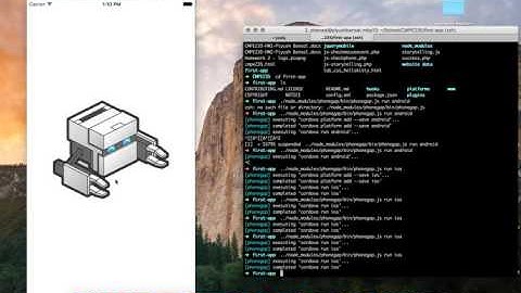 PhoneGap App Deployment on iOS Simulator