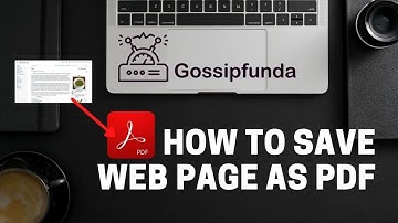 How to save web page as pdf