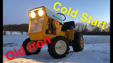 Cold Start: 1967 Cub Cadet 125