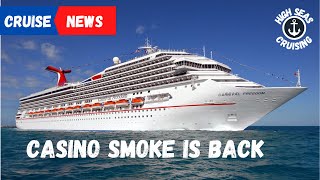 Carnival & Royal Caribbean Once Again Allow Smoking in the Casino