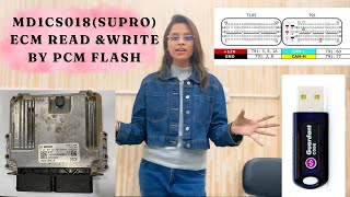 MD1CS018 (SUPRO) ECM READ & WRITE USING PCM FLASH #technoindia #pcmflash #automobile MD1CS018 (SUPRO) ECM READ & WRITE USING PCM FLASH #technoindia #pcmflash #automobile