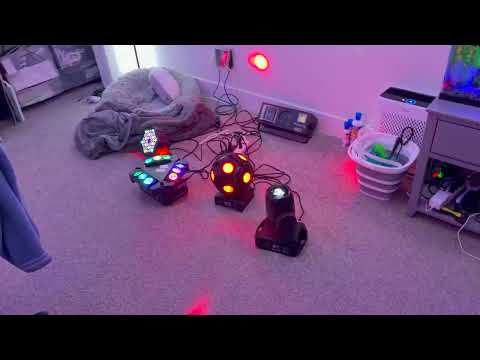 AI Driven Whole Room Music Visualizer