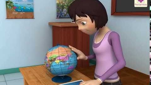 Continents And Oceans | Environmental Studies Grade 3 | Periwinkle