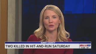 2 dead after head-on hit-and-run crash with moped in Surry County; suspect found, arrested