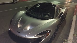 Supercar Spotting! McLaren P1 in Beverly Hills!!! (Walkaround + Start Up)